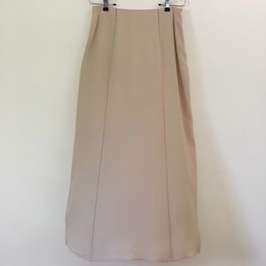 Midi Beige Philosophy Skirt